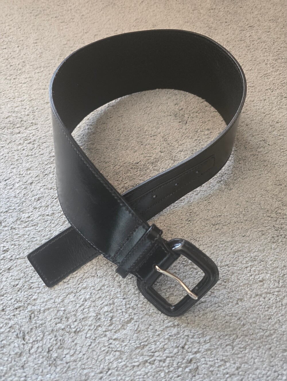 Club Monaco Patent Leather Belt